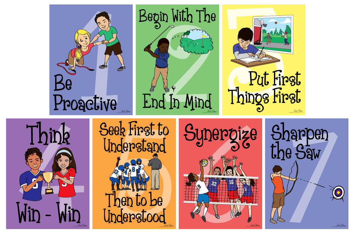 The 7 Habits Of Happy Kids Printable Classroom Poster - vrogue.co