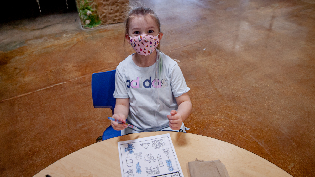 iLEAD Lancaster learner at desk