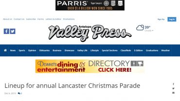 Lancaster Christmas Parade