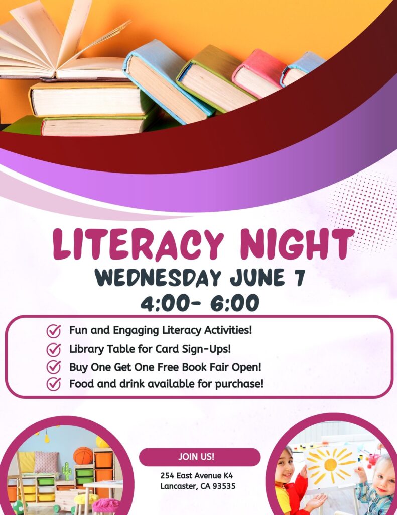 iLEAD Lancaster Literacy Night