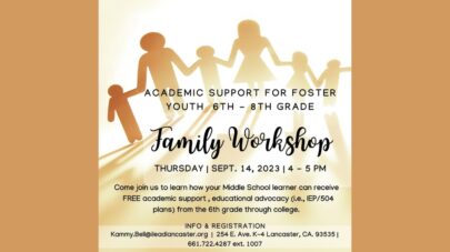 Family Workshop for Foster Youth