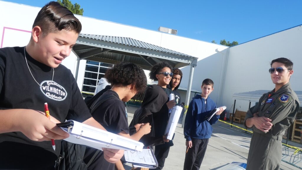 iLEAD Lancaster Glider on Campus Day October 25, 2023 (1)