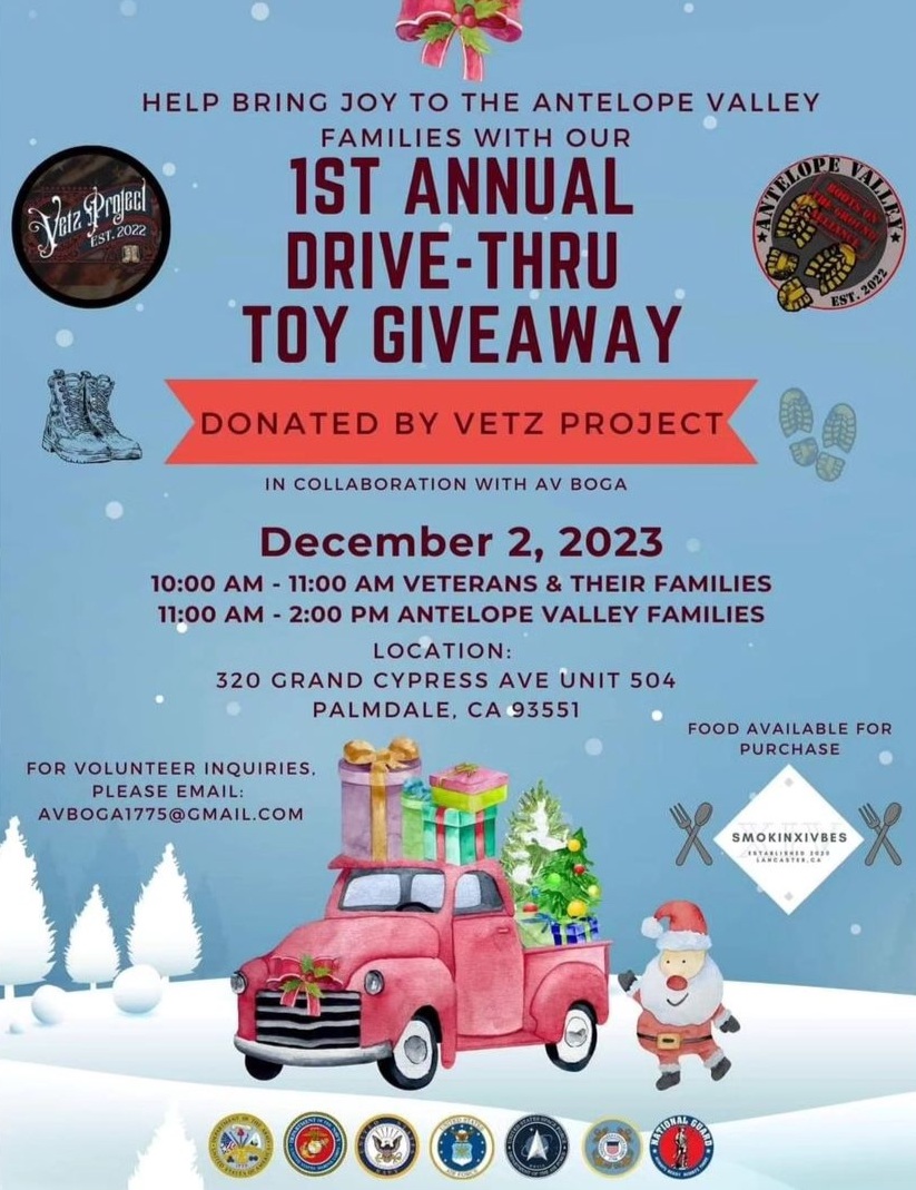 1st Annual Drive-thru Toy Giveaway