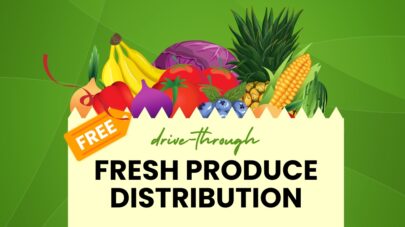 Drive-through Fresh Produce Distribution