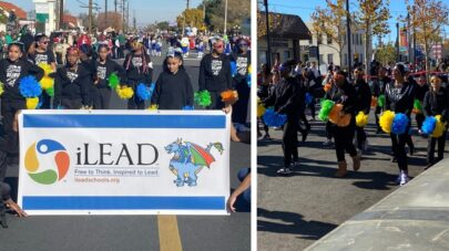 iLEAD Lancaster Cheer Team Christmas Parade 12.2.23