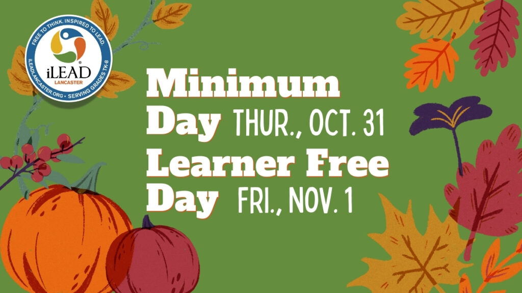 Minimum Day Learner Free Day