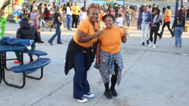 iLEAD Lancaster Director Deborah Autrey and Leadership Resident Shaana Scott Fall Festival 10.2024