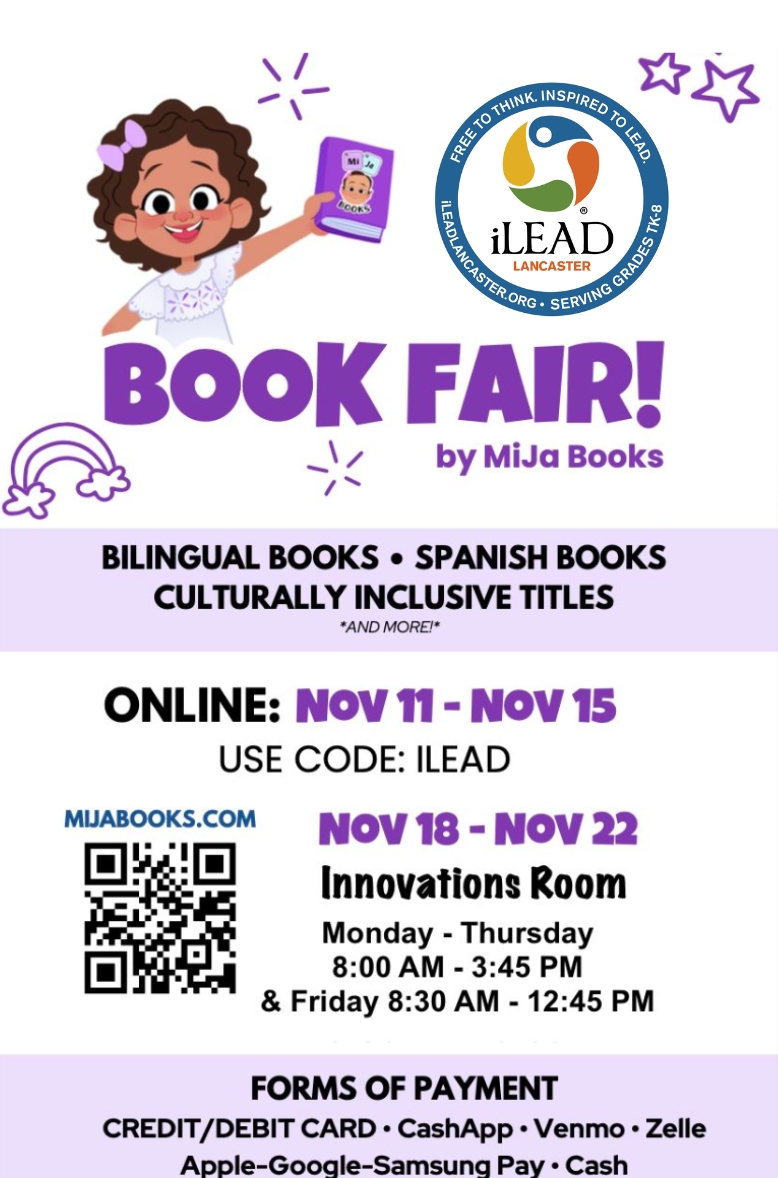 iLEAD Lancaster Book Fair by MiJa Books 11.18-22.2024