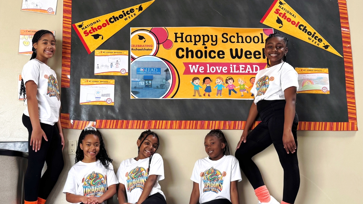 TK-8 Spirit Squad National School Choice Week 2.1.2025 iLEAD Lancaster 1