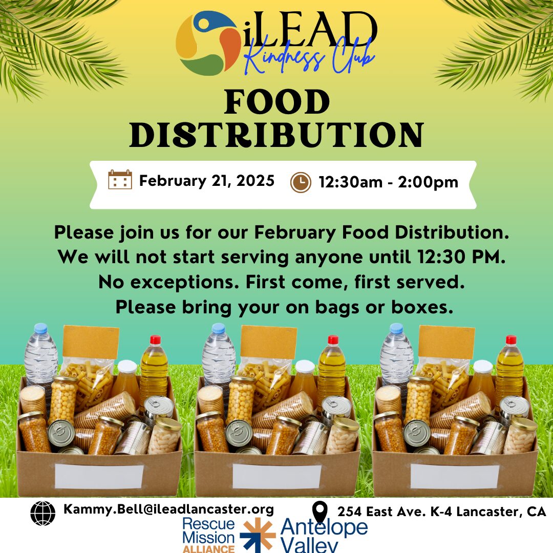 iLEAD Kindness Club Food Distribution