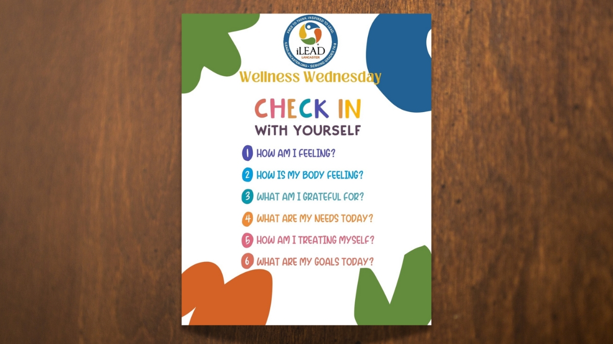 iLEAD Lancaster Wellness Wednesday for Kids - Check In