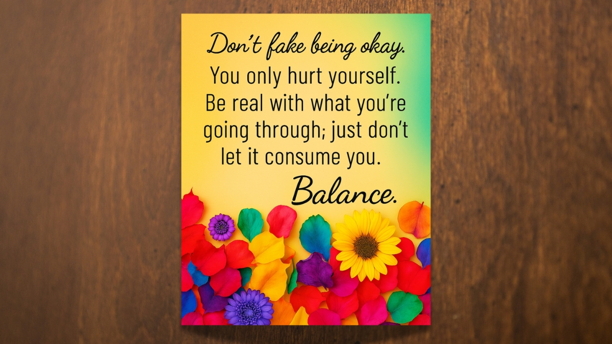iLEAD Lancaster Wellness Wednesday for Kids - Don't Fake Being OK