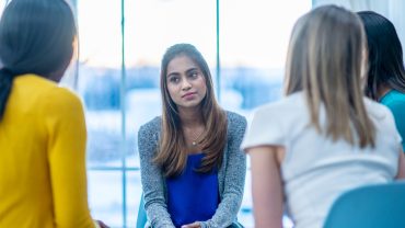 support group women talking