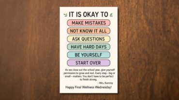 iLEAD Lancaster Wellness Wednesday for Kids - It's OK to Make Mistakes