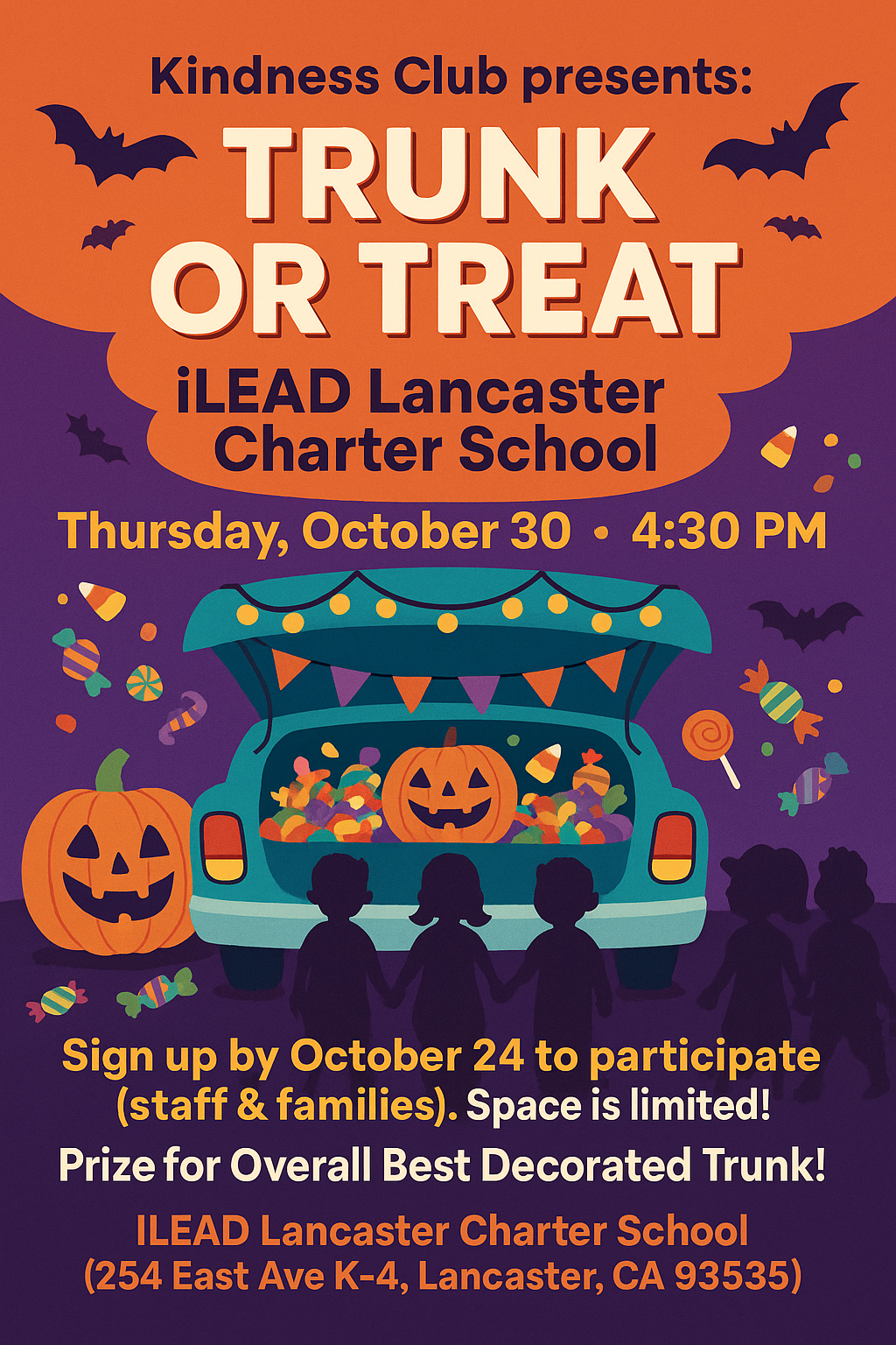 iLEAD Lancaster Trunk-or-Treat
