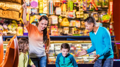 pizza arcade family