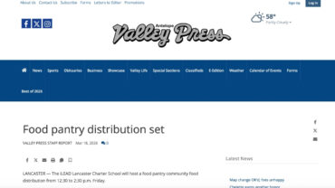 Antelope Valley Press Food pantry distribution set (1)