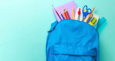 backpack and supplies