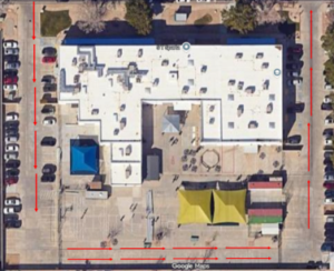 iLEAD Lancaster valet pickup area